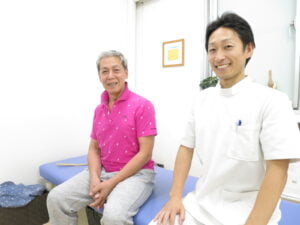 肩が動かない（拘縮）