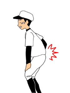 腰痛と野球の関係